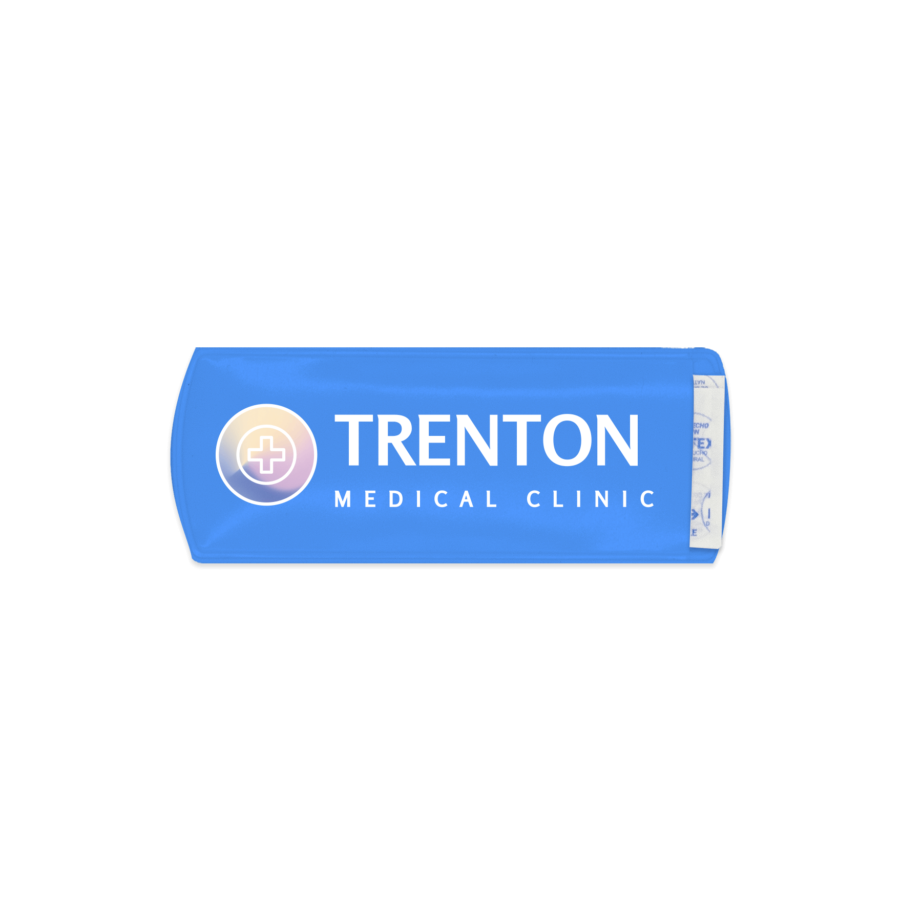 Bright Blue Imprinted
